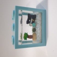마리모 DIY 세트(피아노 우비소녀), 노란색, 1개