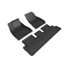 神爪 腳踏墊 3D 卡固 立體汽車踏墊 極致紋理 防水易洗, 2024-2025年 MODEL 3,售價, 黑, Car