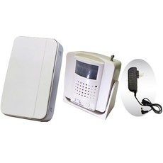 【海夫健康生活館】伍星 分離式 來客報知門鈴 門鈴 居家防盜 店家迎賓 居家門鈴 電源供應器組合(WS-5382), 1入