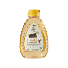 꽃샘식품 국산벌꿀 아카시아꿀 500g, 3개