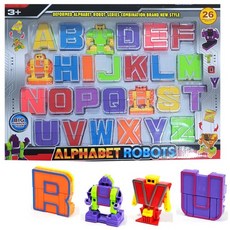 세진 KC 인증 숫자합체 로봇 알파벳 변신 로봇 교육용 로봇트, 03 알파벳 변신 로봇, 1개