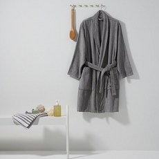 JAJU 데일리 코튼 테리 배스 로브 그레이 J625902003581 487652