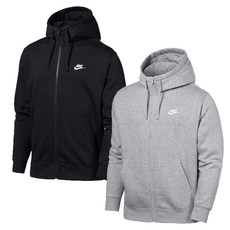 NIKE Logo圖案連帽拉鏈外套
