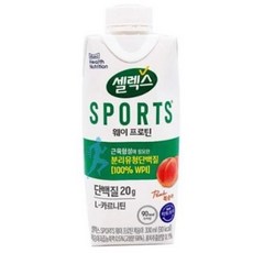 매일 셀렉스 웨이프로틴 복숭아, 330ml, 1세트