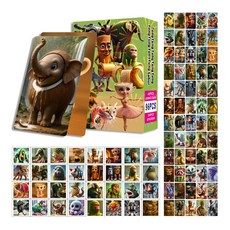 이탈리안 브레인롯 Italian brainrot 카드60장 스티커36장, 1개