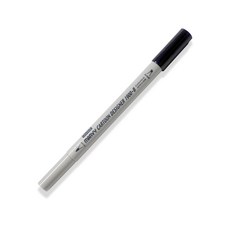 듀얼 마커펜 블랙 브라운 레드 핑크, 로즈 핑크, 1개