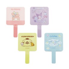 산리오 캐릭터즈 미니 손거울 손잡이거울, 시나모롤, 1개