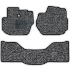 DXSOAUTO 컨셉토 확장형 코일매트 포터 포터2 더블캡 1열 2열 세트, 엣지-유, 그레이