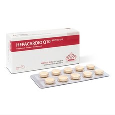 헤파카디오 Hepacardio Q10 60g 60정, 1세트