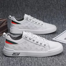 kago 가죽 남성 캐주얼 스니커즈 빅 사이즈 단화