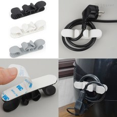 선정리 케이블 전선정리 찍찍이 타이 테이프 케이블정리용품 케이블정리 선정리용품, 화이트