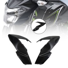 Kawasaki Z650 2017-2019 碳纖維水轉印大燈側板組，極限超快感，提升外觀與保護, 1個