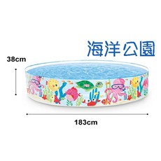 INTEX 硬膠游泳池, 如圖, 1個