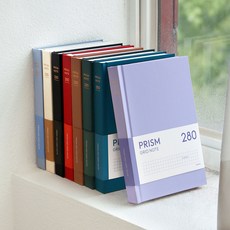 프리즘 280 모눈 양장 노트 B6 32절 그리드 필사노트, 포레스트