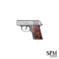 본끌레 호신용 가스총 은색 B-45, 1개
