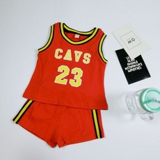 寶寶 運動套裝 籃球衣 夏季無袖 球衣背心 球褲