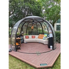 돔하우스 조립식 투명 농막 쉼터 직경 야외 쉼터, 단일 항목, 단일 항목