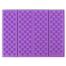 데코마당 등산 방석 4단 8단 접이식 미니방석 휴대용 사우나, 4단접이식방석만-엠보 퍼플, 1개, 1단