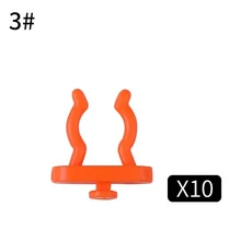 10Pcs 하드웨어 패스너 교수형 보드 구멍 후크 차고 워크샵 스토리지 랙 벽걸이 페그 박스 부품 플라스틱, 03 Type 3