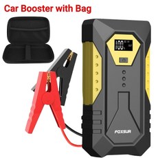 자동차 점프 스타터 보조배터리 휴대용 배터리 부스터 충전기 시동 장치 800A 비상 버스터 12V 26800mAh DS 4W, with Bag, CHINA, with Bag