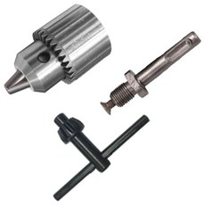 PANRICO 百利世 四分鋼夾頭 + SDS接桿 1/2-20UNF(13mm) 適用於四溝電錘 轉三爪夾頭, 1組