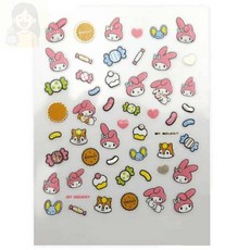 너블룸 산리오 네일스티커 공주놀이, 마이멜로디_프리티
