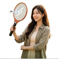 한일전기 건전지형 전기모기채, 오렌지
