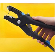 송아지 번호판 펀칭 귀뚫기 염소 귀표 태그 식별용 축산 기기, 01. 귀표 집게