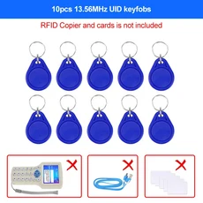영어 RFID 복사기 라이터 카드 리더 키 fobs 프로그래머 USB IC 125KHz 13.56MHz 암호화 디코드 주파수 10