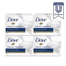 도브 뷰티 바 비누, 135g, 4개입