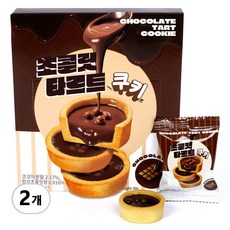 초콜릿 타르트 쿠키, 2개, 90g