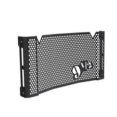 오토바이 라디에이터 그릴 가드 커버 오일 쿨러 실드 프로텍터, 1. 검정색