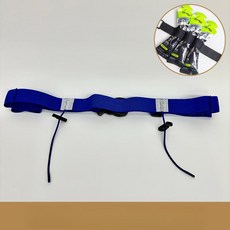다사그레이 배번표 마라톤대회 마라톤배번표고정, 1개, 업그레이드 블루 (에너지 젤 6개 수납 가능)