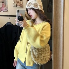 투니스 여성 니트 가디건