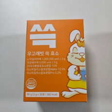 우고래빗 쓱 효소 3g x 30포, 1개