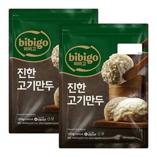 비비고 수제진한 고기만두 1.6kg x 2, 2개