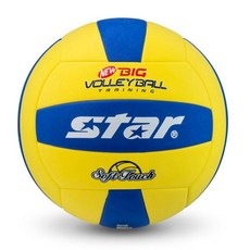 볼 EVA 배구 피구 소프트볼 폼볼 765mm 스타, 1개, 레드