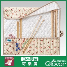 Clover 可樂牌 日本原裝 五本短棒針組 編織針 45-137, 1個