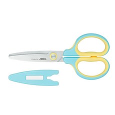 力大 60077 勻朵 省力舒握兒童剪刀 ABEL 兒童安全剪刀 舒握剪刀, 藍綠