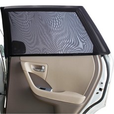 0UPF 襪子式嬰兒車遮陽簾寵物汽車遮陽罩 透氣網眼側窗遮陽罩, 1個