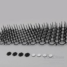 리니홈 비둘기퇴치망 버드스파이크 410x140 비둘기망, 블랙, 1개