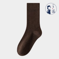 NicoFun 愛定做 MIU系穿搭中筒襪 3雙 無骨縫頭 羅紋針織襪 美拉德棕色咖啡女襪