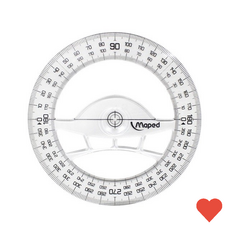 제도용자 원형 360도 각도기 12cm 측정기 눈금자, 상세페이지 참조, 상세페이지 참조