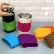 상도일WP 컵홀더 다회용 컵슬리브 실리콘, 1개