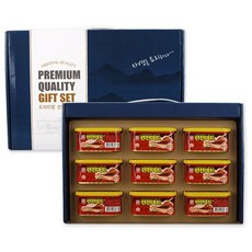 한성기업 런천미트 프리미엄 햄세트 런천미트-9개 설추석 명절선물 햄선물세트 163804, 9개