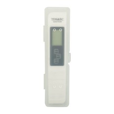 수질 검사기 검사 우리집 마실물 불순물 EC TDS 수온 측정기, 1개, 화이트