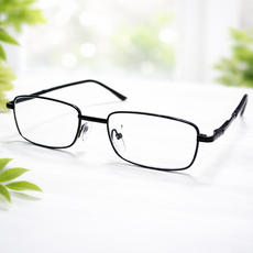 더베이 가볍게 사용하기좋은 스틸프레임 돋보기 노안 안경테 40대~60대, 1개