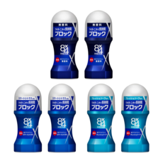 에이트포맨 8x4 남성 데오드란트 롤온 3종 60ml × 2개입 세트 선택형, 프레시솝