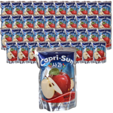 카프리썬 사과 40개 (1박스10개), 200ml, 4개