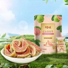 백초미 달콤한 건조 말린 핑크구아바, 10개, 80g